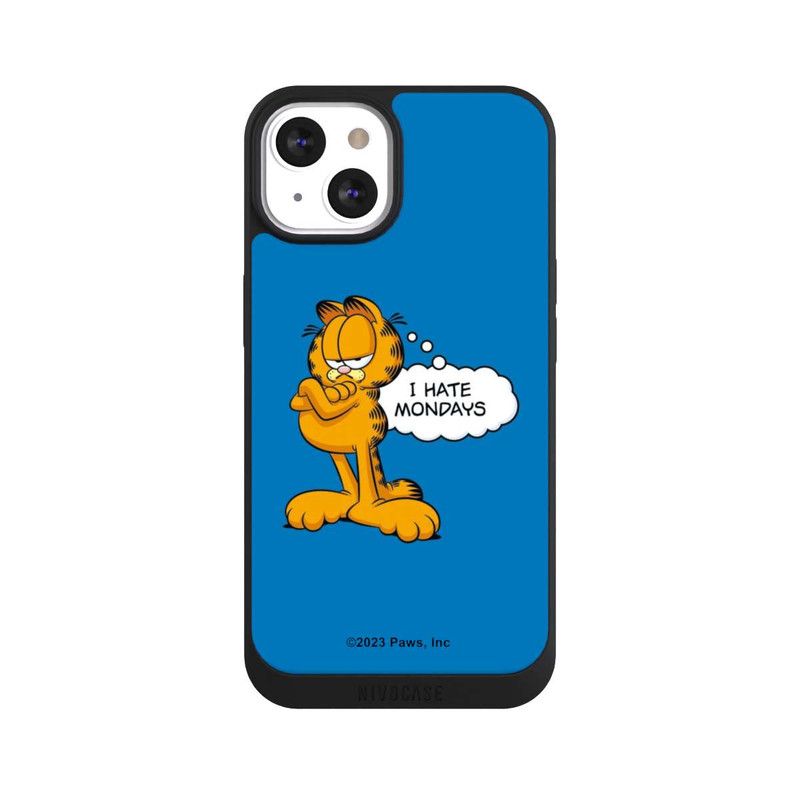 iPhone 13 NIVOpure Garfield Je déteste les lundis Bleu