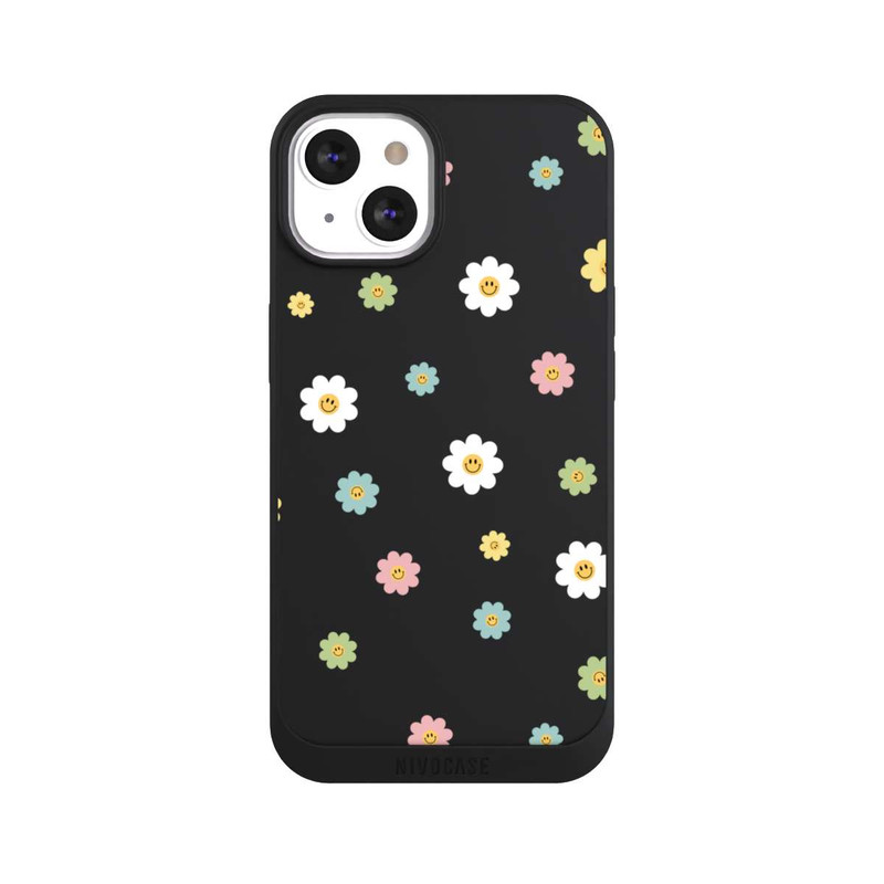 iPhone 13 NIVOpure Flower Power Petit Transparent