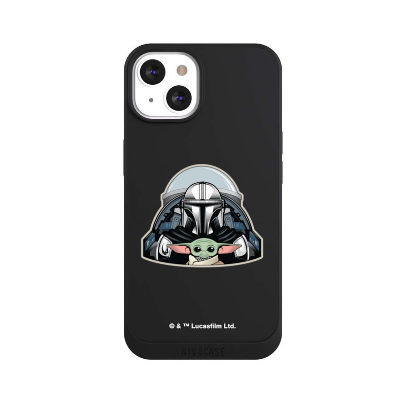 iPhone 13 NIVOpure Mando et Grogu Transparent