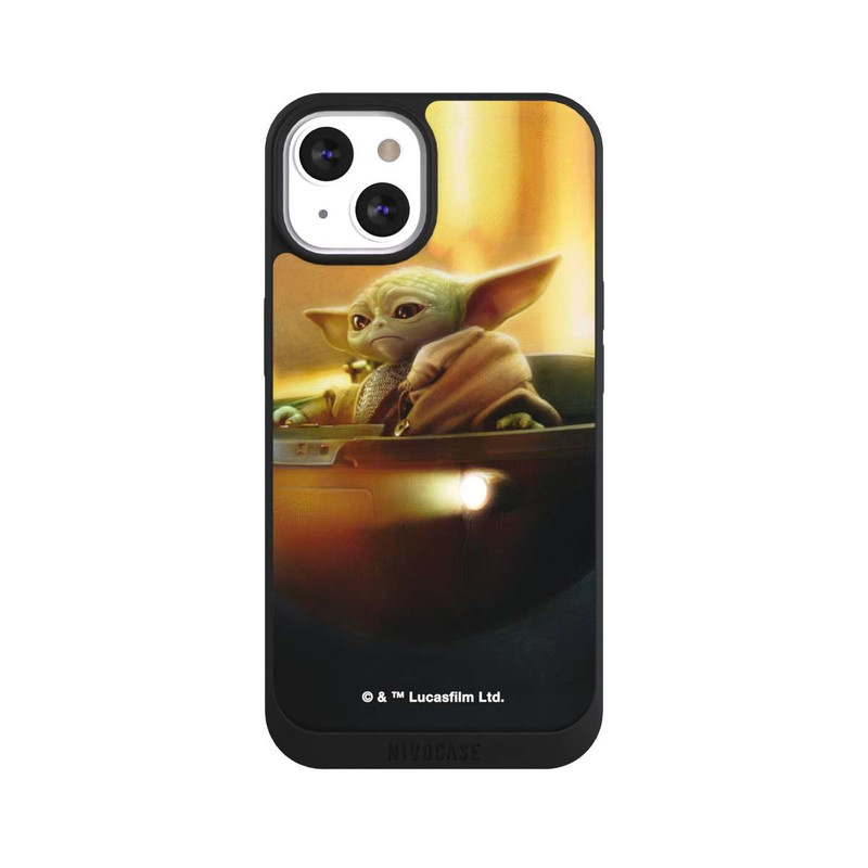 iPhone 13 NIVOpure Grogu Dans la nacelle suspendue