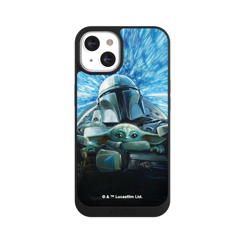 Apple iPhone 13 NIVOpure Grogu and Mando Flying Blue