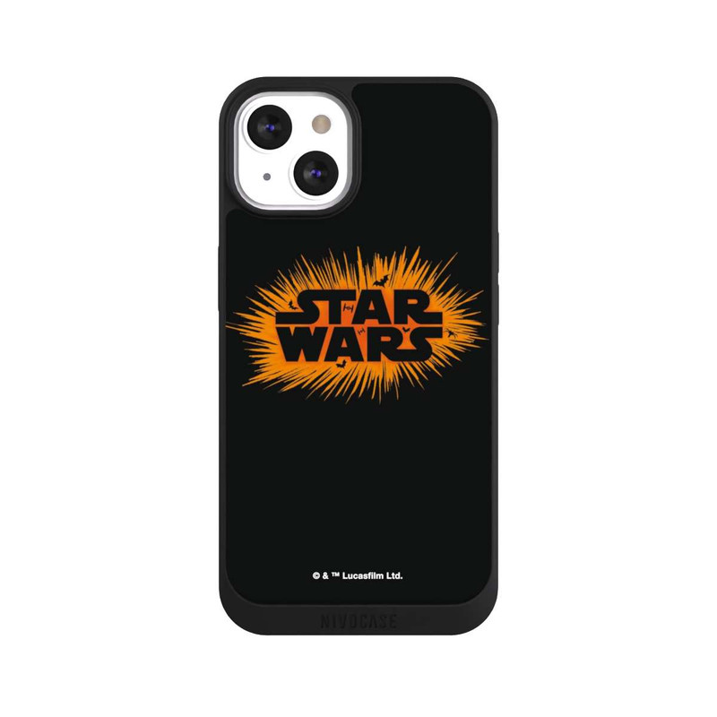 iPhone 13 NIVOpure Star Wars Logo Orange Halloween Explosion