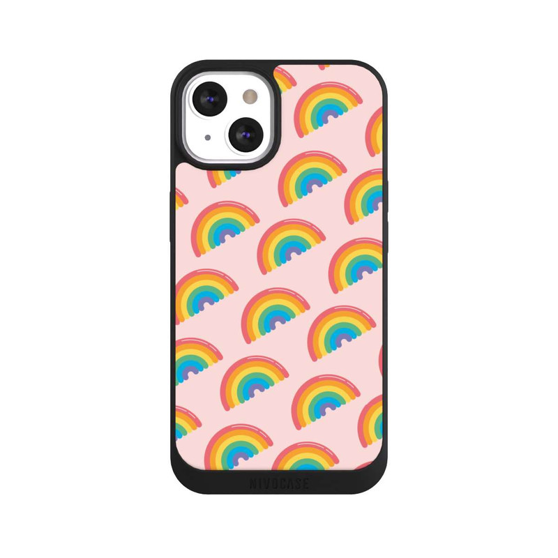 iPhone 13 NIVOpure Kawaii-Regenbögen