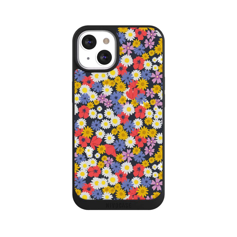 iPhone 13 NIVOpure Wildblumen-Muster