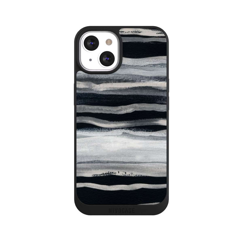iPhone 13 NIVOpure Abstrakte Pinselstriche 68