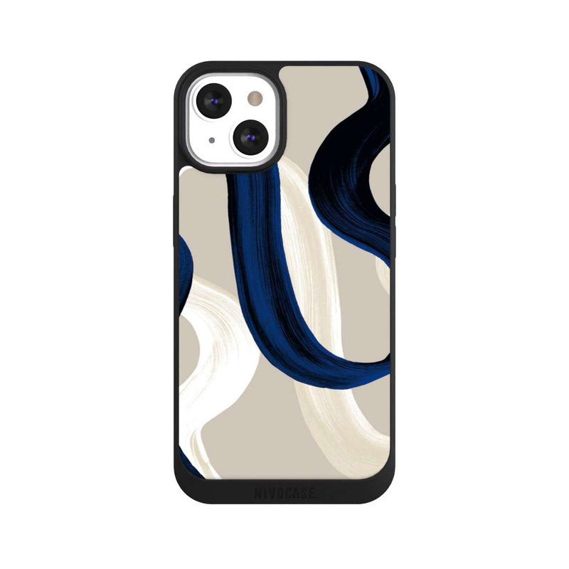 iPhone 13 NIVOpure Abstrakte Pinselstriche 80
