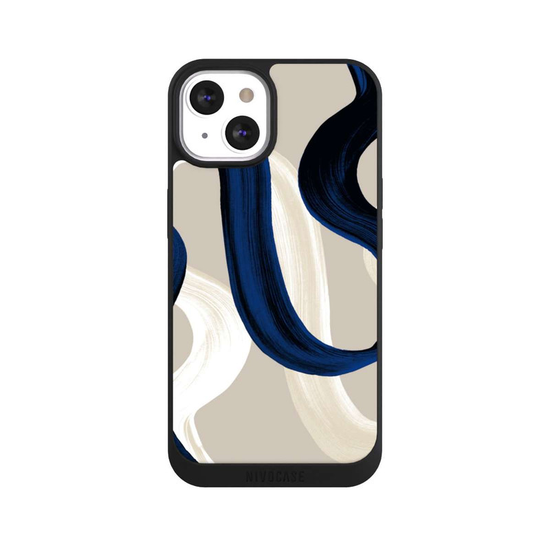 iPhone 13 NIVOpure Abstrakte Pinselstriche 80