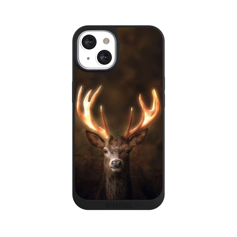 iPhone 13 NIVOpure Hirsch Goldenes Geweih