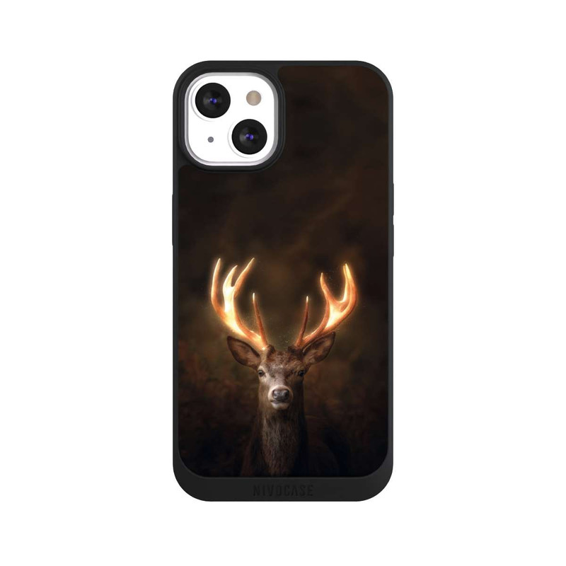 iPhone 13 NIVOpure Bois de cerf dorés