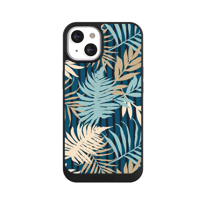 iPhone 13 NIVOpure Palm Garden Beige Pattern