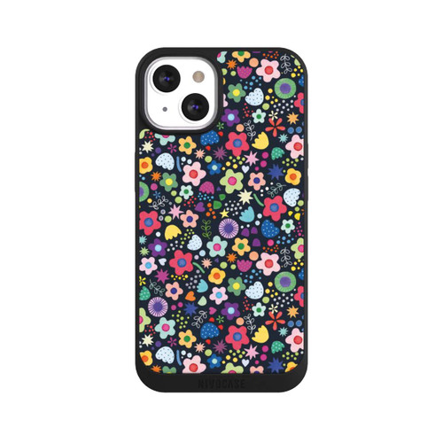 Apple iPhone 13 NIVOpure Psychedelic Flowers Multi Black