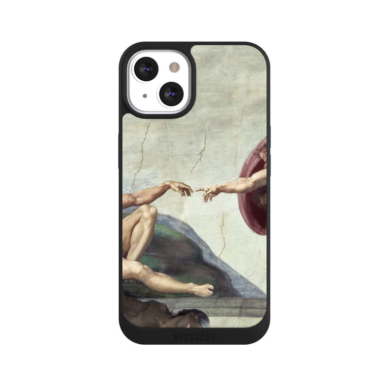 iPhone 13 NIVOpure La Création d'Adam-Michel-Ange (Buonarroti)