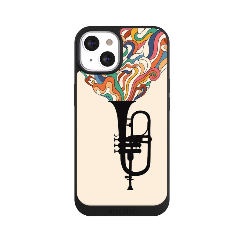 iPhone 13 NIVOpure Flügelhorn Jazz bunt