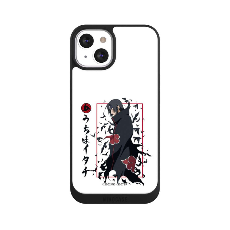 iPhone 13 NIVOpure Les corbeaux Itachi blanche