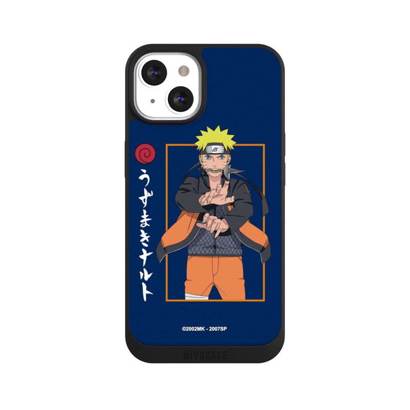 iPhone 13 NIVOpure Naruto Position de Combat bleu