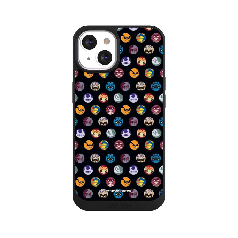 iPhone 13 NIVOpure Bijuu motif noir