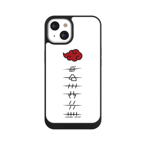 Apple iPhone 13 NIVOpure Akatsuki member symbols white