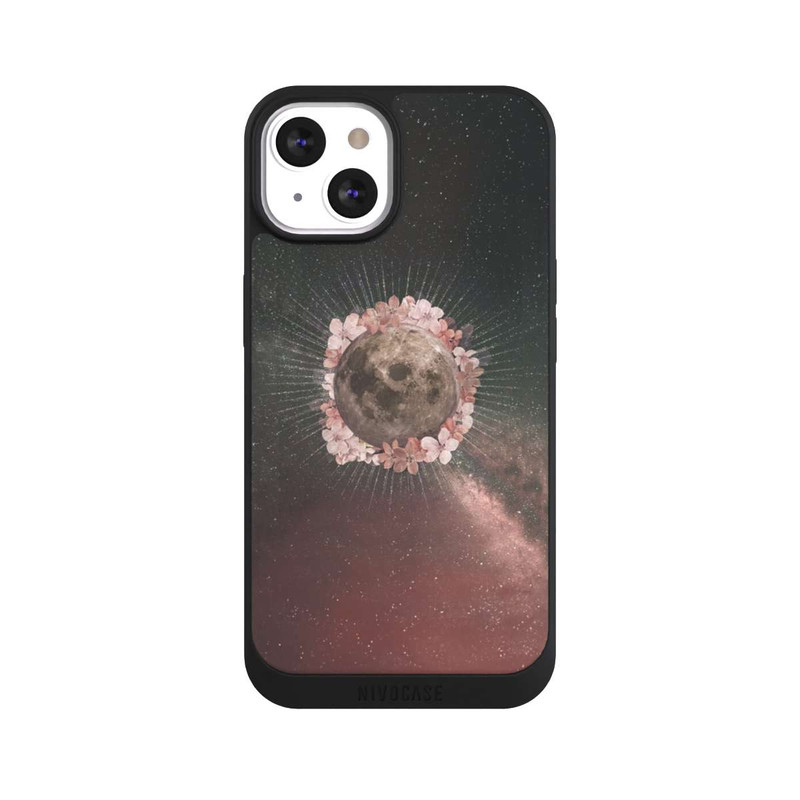 iPhone 13 NIVOpure Lumière de lune florale