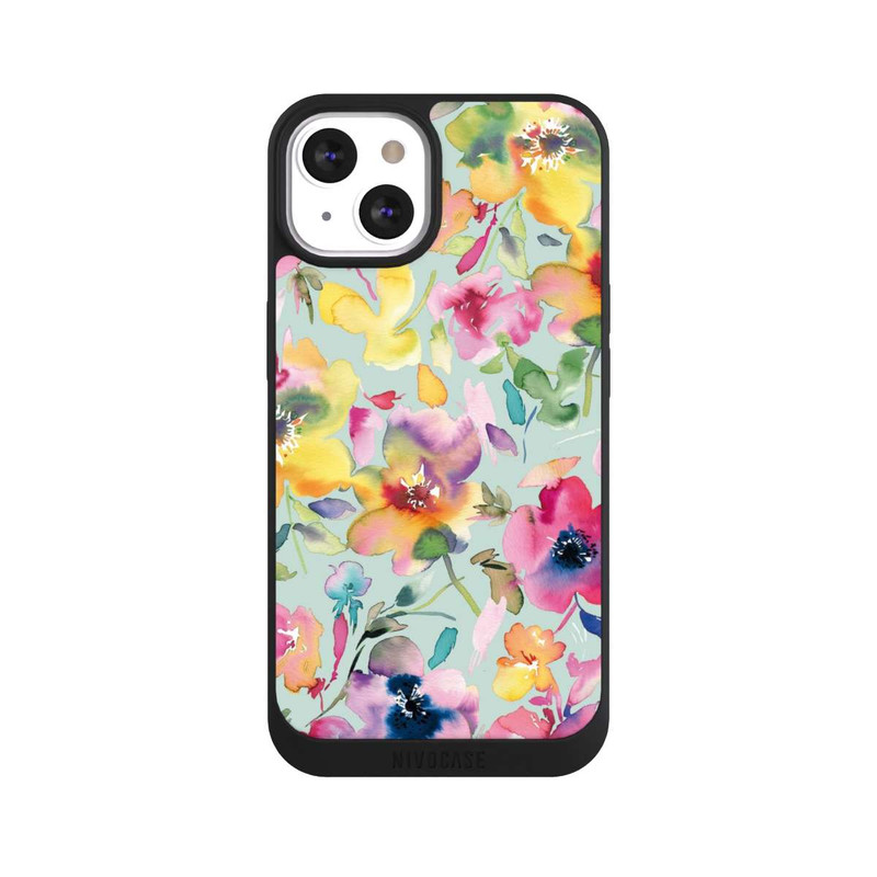 iPhone 13 NIVOpure Artistique été floral psychédélique