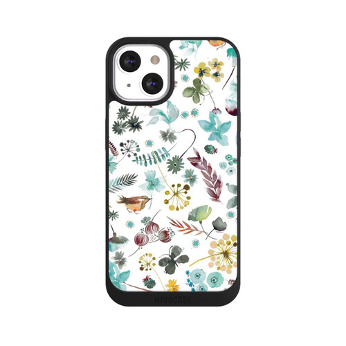 Apple iPhone 13 NIVOpure Botanischer Schmetterling Natur Blau