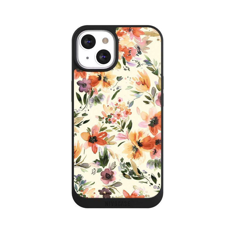 iPhone 13 NIVOpure Summer Artistic Flowers Ivory