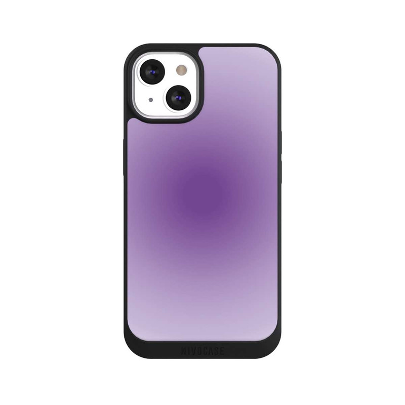 iPhone 13 NIVOpure Aura purple circle