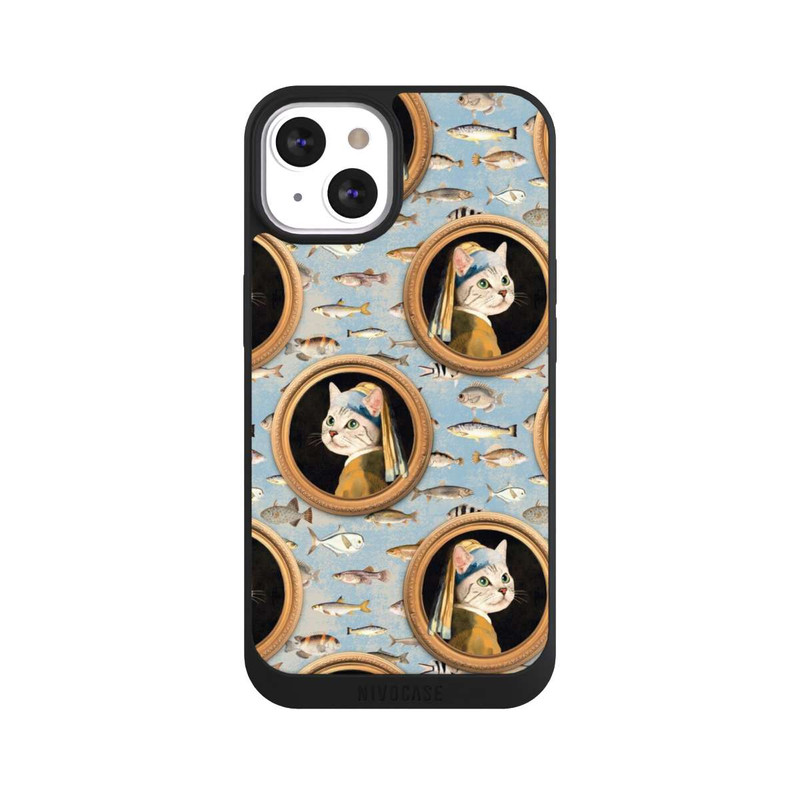 iPhone 13 NIVOpure Katzen Muster