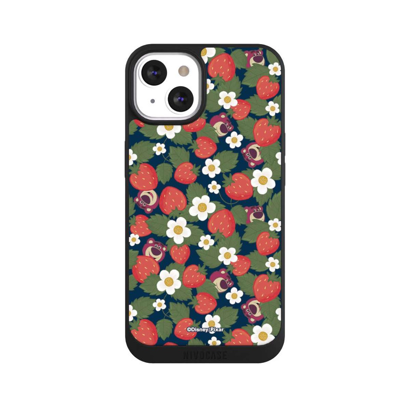 iPhone 13 NIVOpure Lotso Toy Story Strawberry Flower Pattern