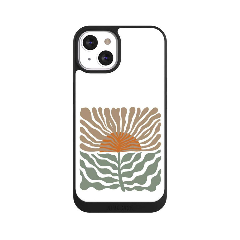 iPhone 13 NIVOpure Fleurs au Lever du Soleil Boho
