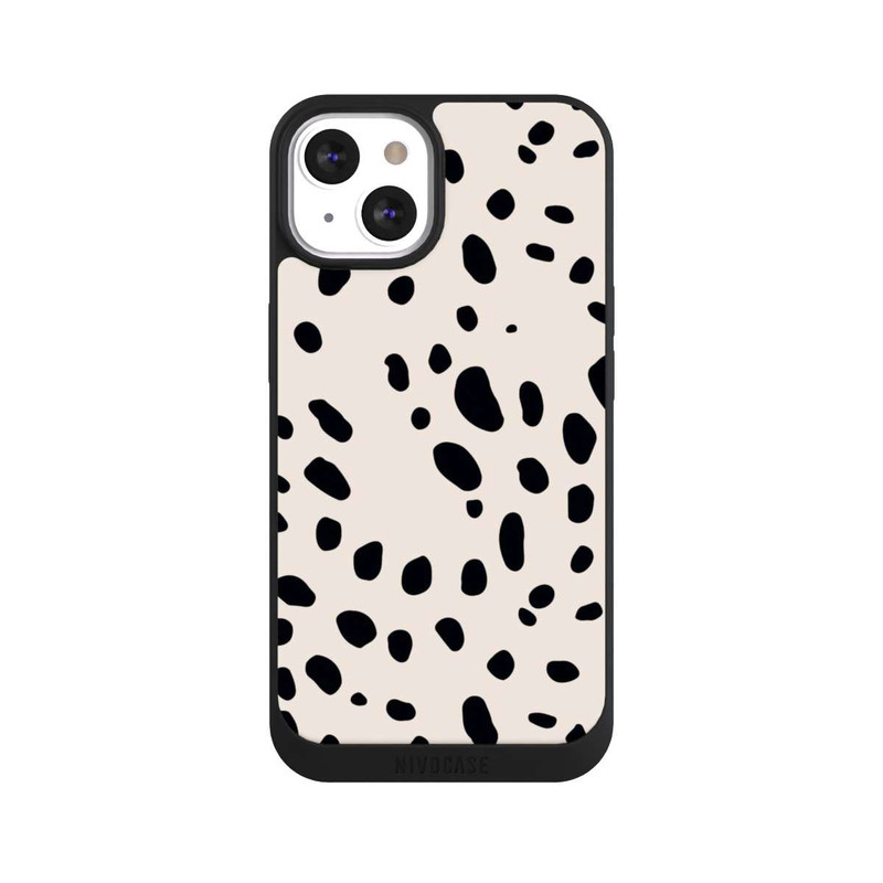 iPhone 13 NIVOpure Motif Animalier Guépard Noir