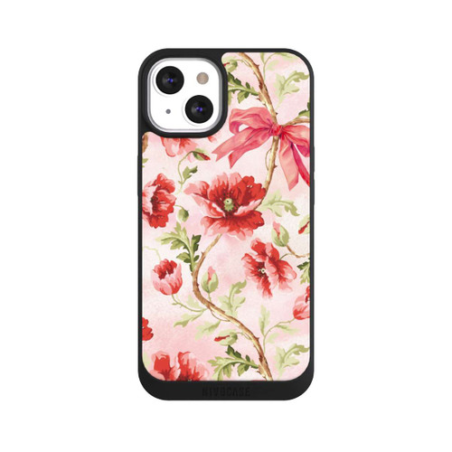Apple iPhone 13 NIVOpure Motif Coquelicots Rose