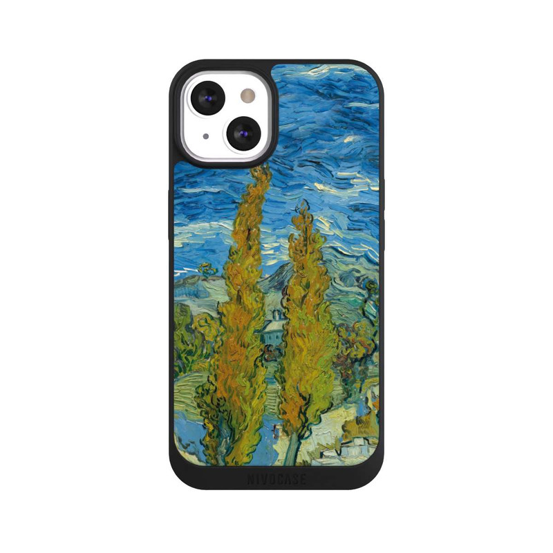 iPhone 13 NIVOpure Two Poplars in the Alpilles near Saint-Rémy by Van Gogh