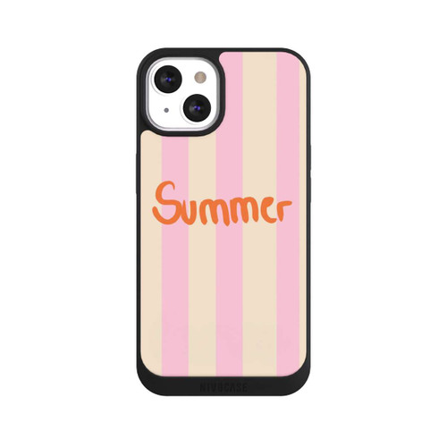 Apple iPhone 13 NIVOpure Summer Pink And Orange Stripes
