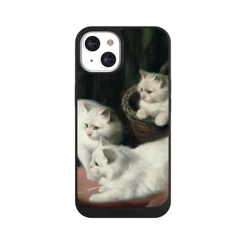 iPhone 13 NIVOpure Three White Angora Kittens