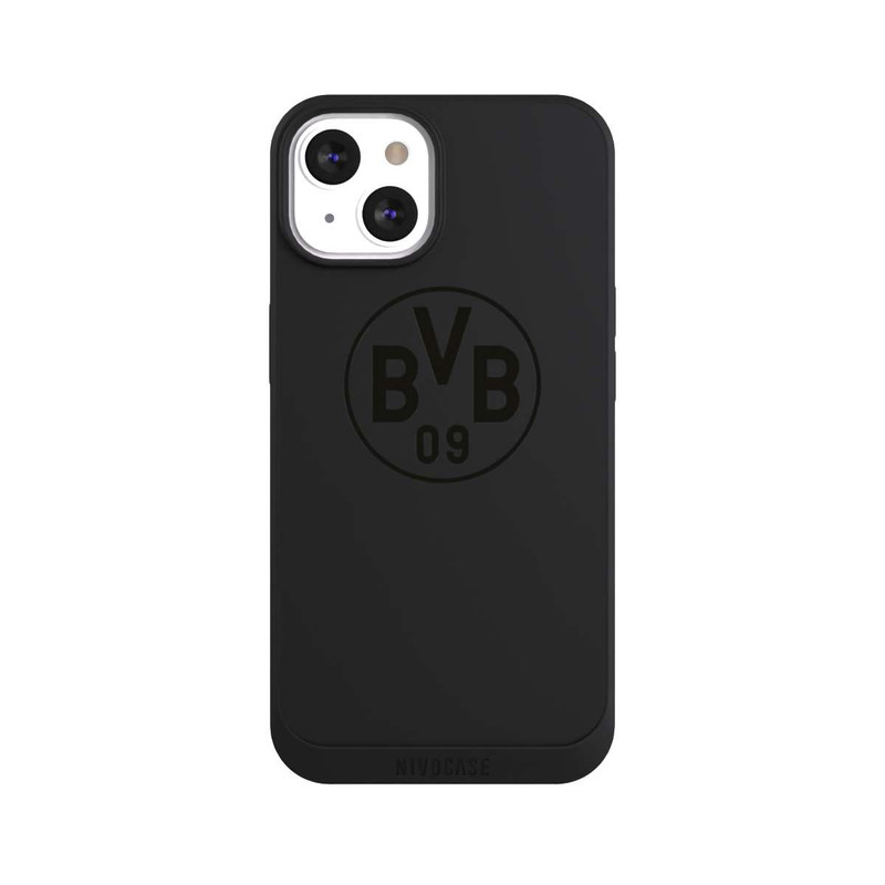 iPhone 13 NIVOpure BVB Logo Schwarz Transparent
