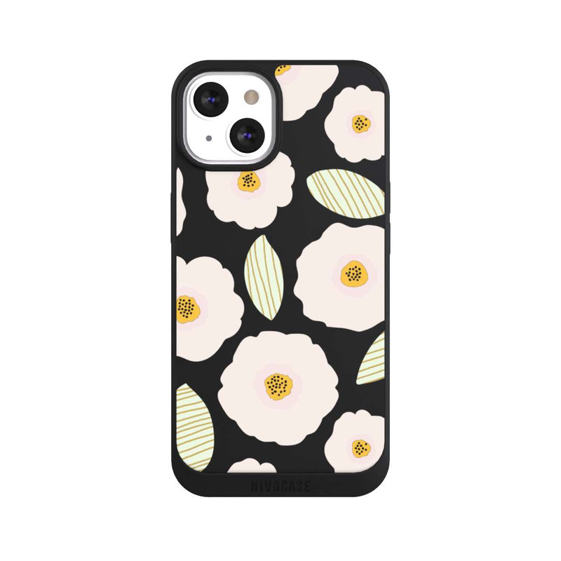 iPhone 13 NIVOpure Simple Pastell Flowers Light Transparent