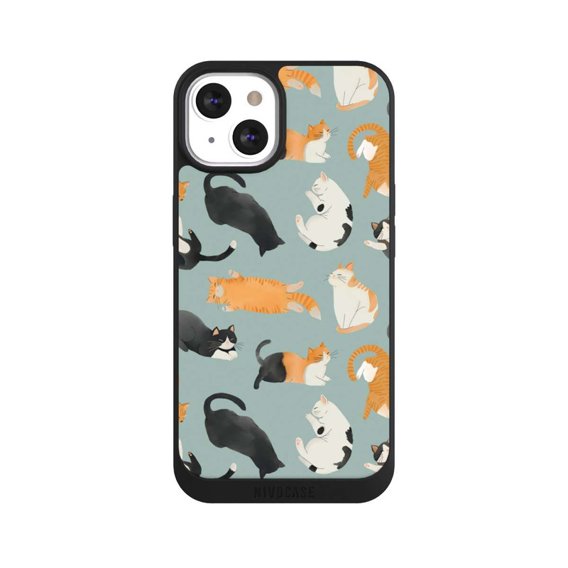 iPhone 13 NIVOpure Cats Pattern