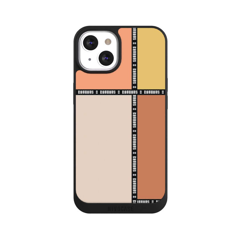 iPhone 13 NIVOpure Bauhaus Squares-Pastel
