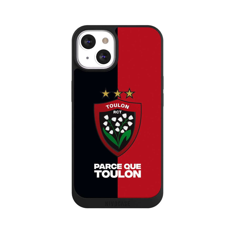iPhone 13 NIVOpure RCT Logo Rouge Noir