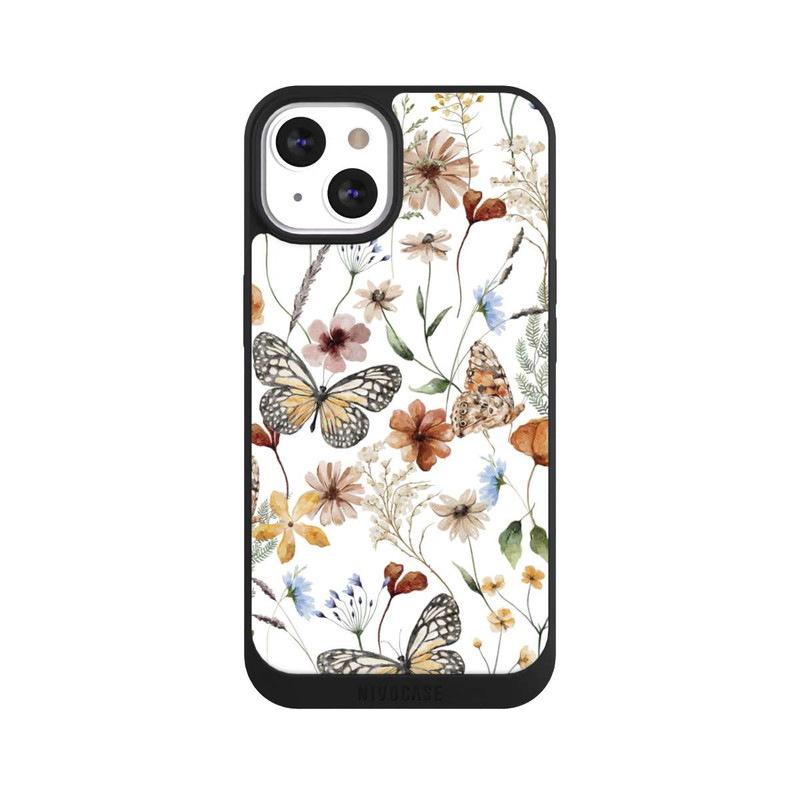 iPhone 13 NIVOpure Wildflowers and Butterflies Pattern