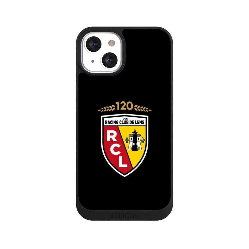 iPhone 13 NIVOpure RC Lens 120 Jahre Jubiläums Logo schwarz