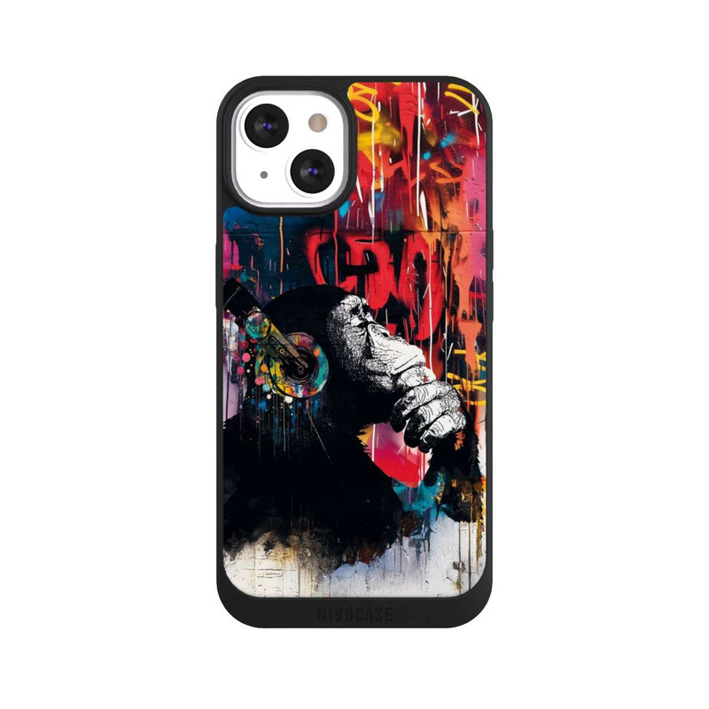 iPhone 13 NIVOpure Chimp Blue Streetart