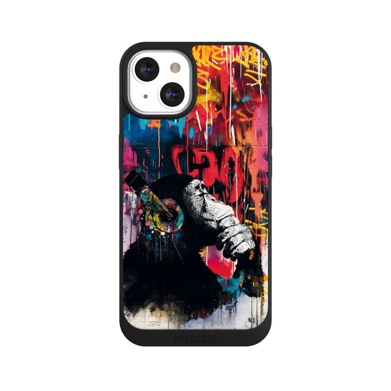 iPhone 13 NIVOpure Chimp Blue Streetart