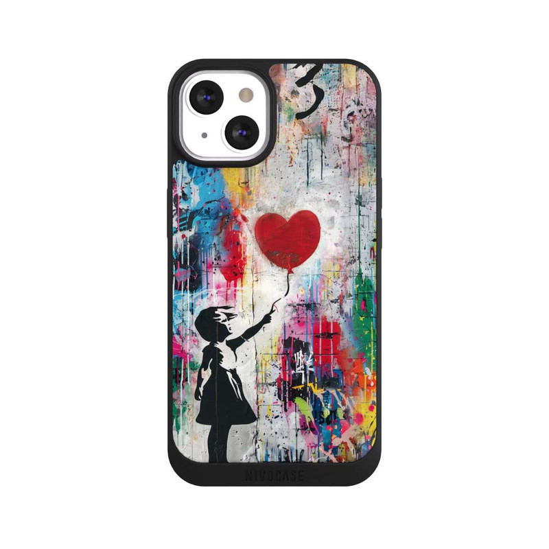 iPhone 13 NIVOpure Balloon Girl Colorful