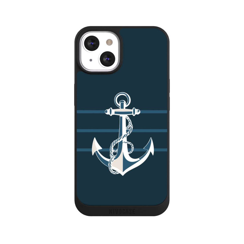 iPhone 13 NIVOpure Anchor Line Blue with AI
