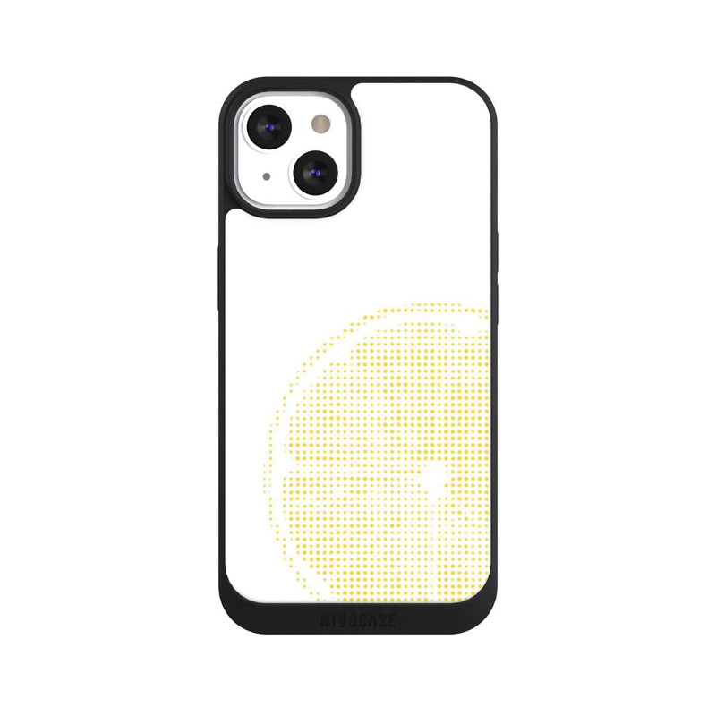 iPhone 13 NIVOpure Lemon Grid Pixel Art