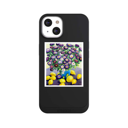 Apple iPhone 13 NIVOpure Purple Asters and Lemons by Christopher Ryland