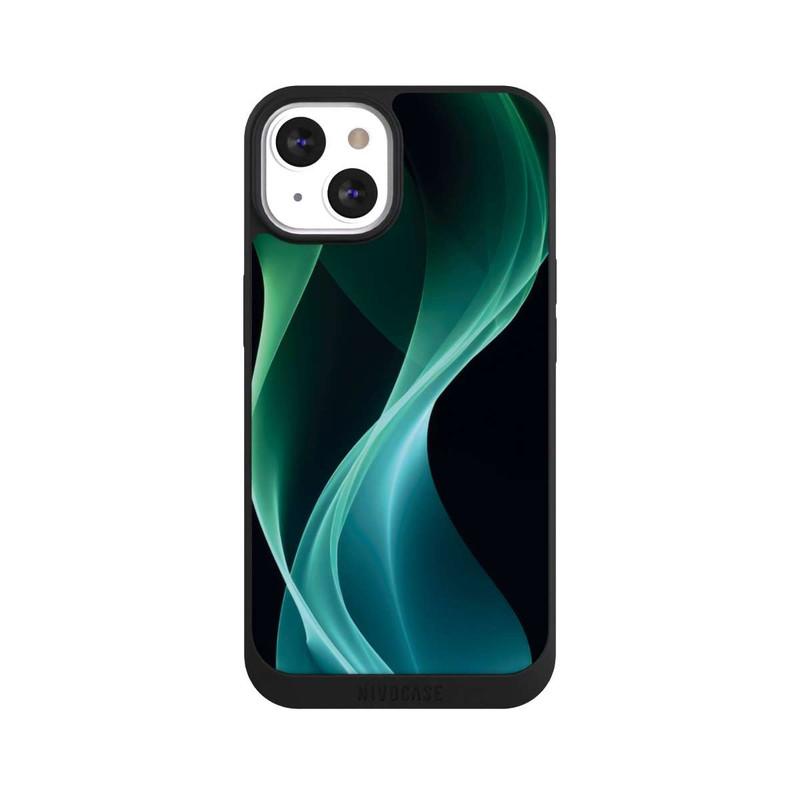 iPhone 13 NIVOpure Green Modern Background