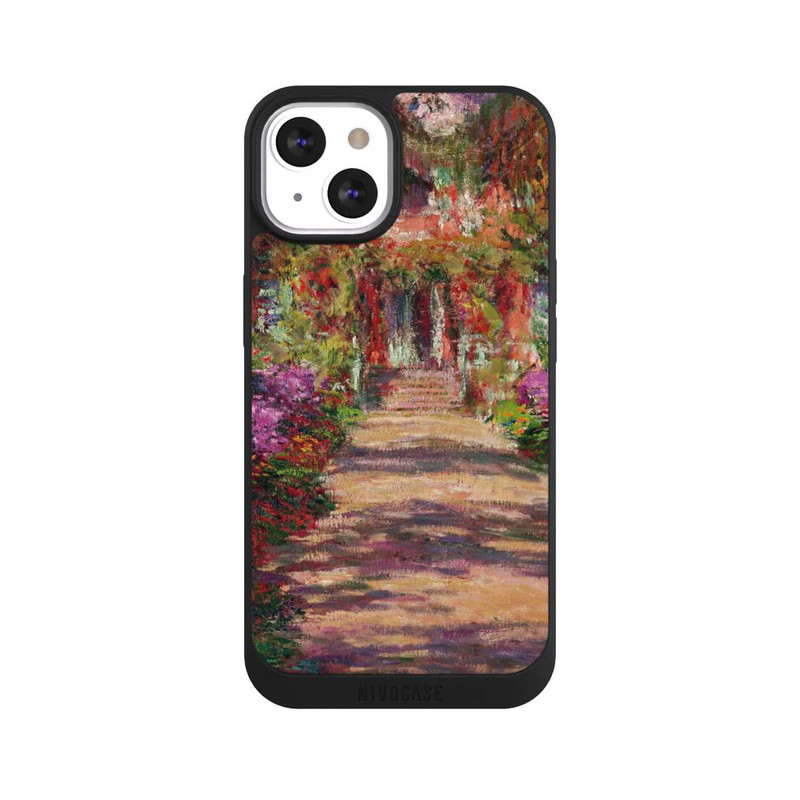 iPhone 13 NIVOpure Eine Allee in Monets Garten in Giverny by Claude Monet
