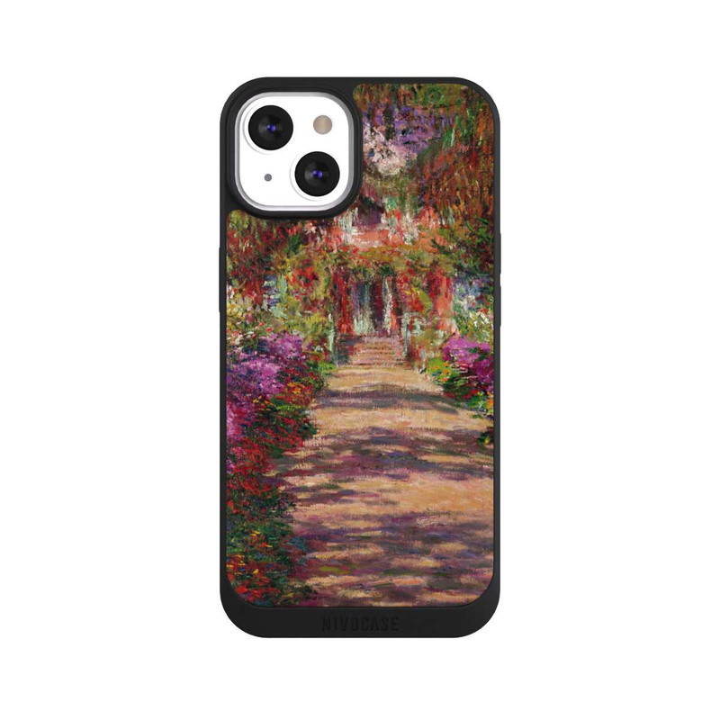 iPhone 13 NIVOpure Eine Allee in Monets Garten in Giverny by Claude Monet